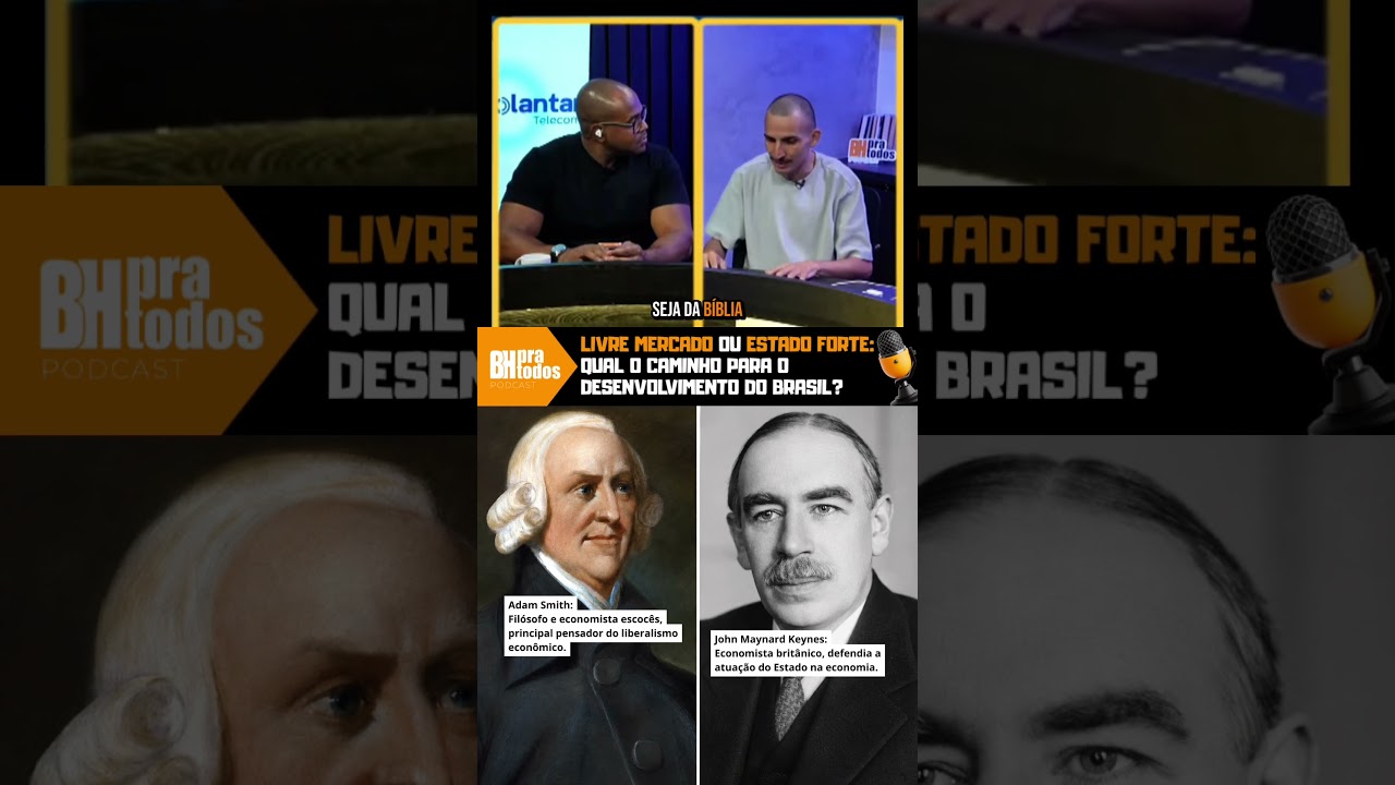Livre mercado ou Estado forte: qual o caminho para o desenvolvimento do Brasil?