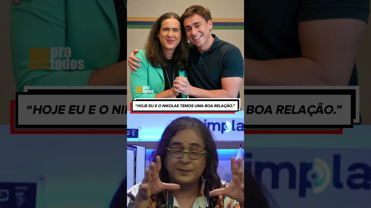 "Hoje eu e o Nikolas temos uma boa relação."
