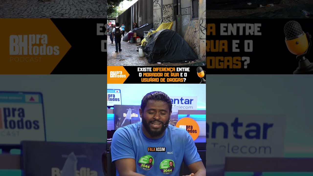 Existe diferença entre o morador de rua e o usuário de drogas?