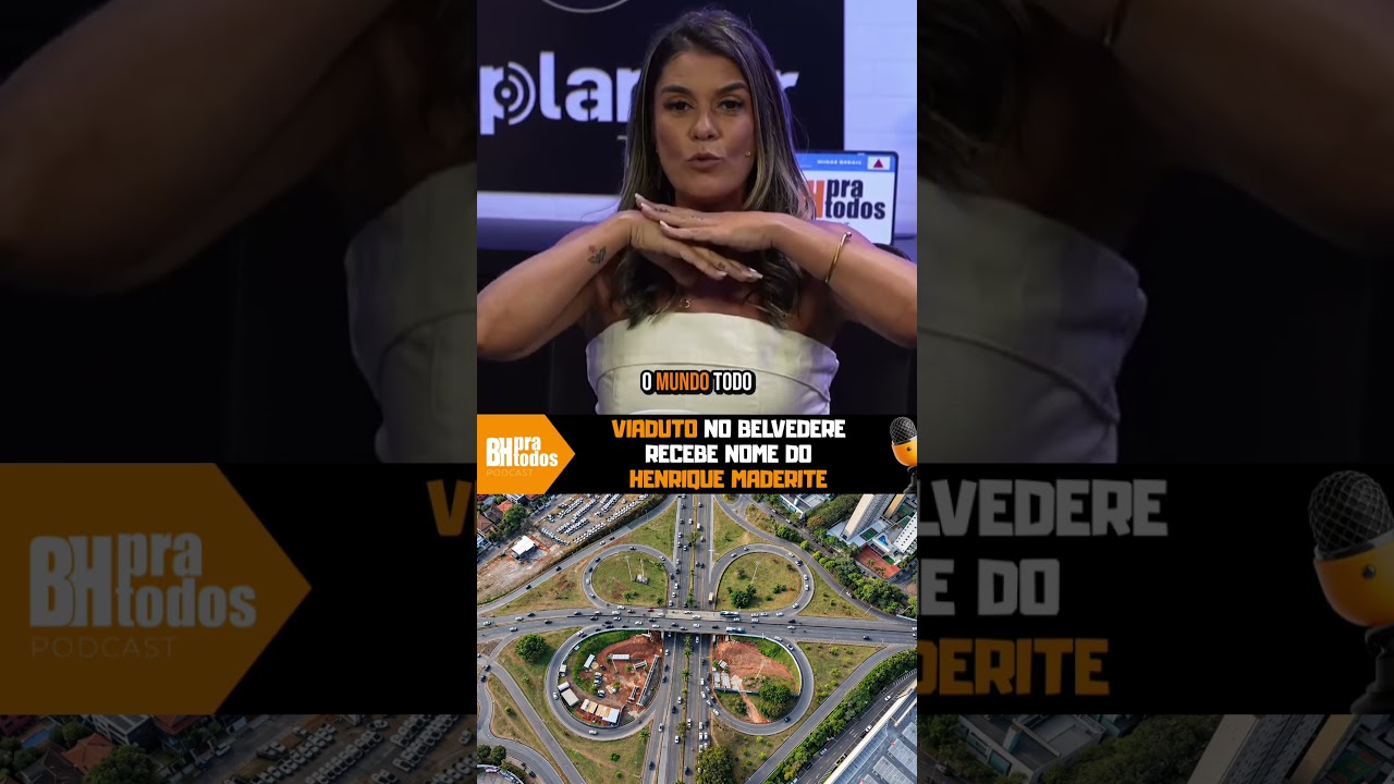 Viaduto no Belvedere recebe nome do Henrique Maderite.
