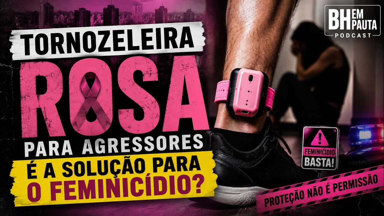 Tornozeleira rosa para agressores pode reduzir os casos de feminicídio?
