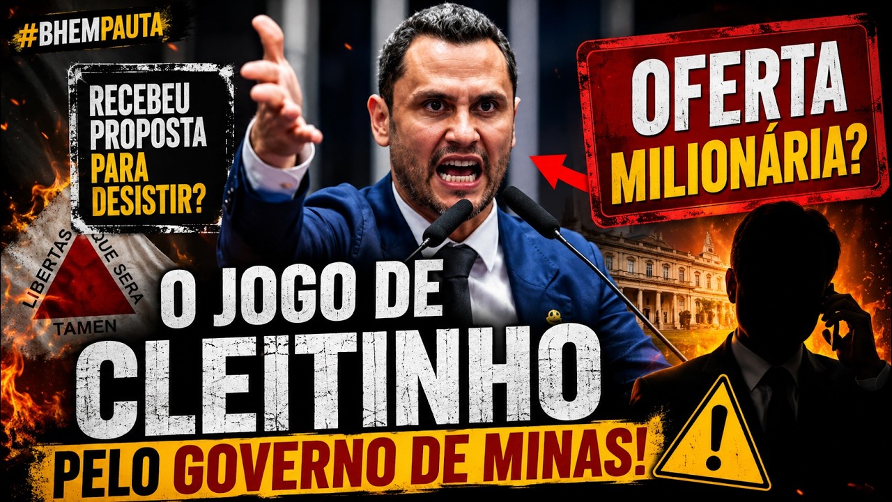O jogo de Cleitinho pelo Governo de Minas